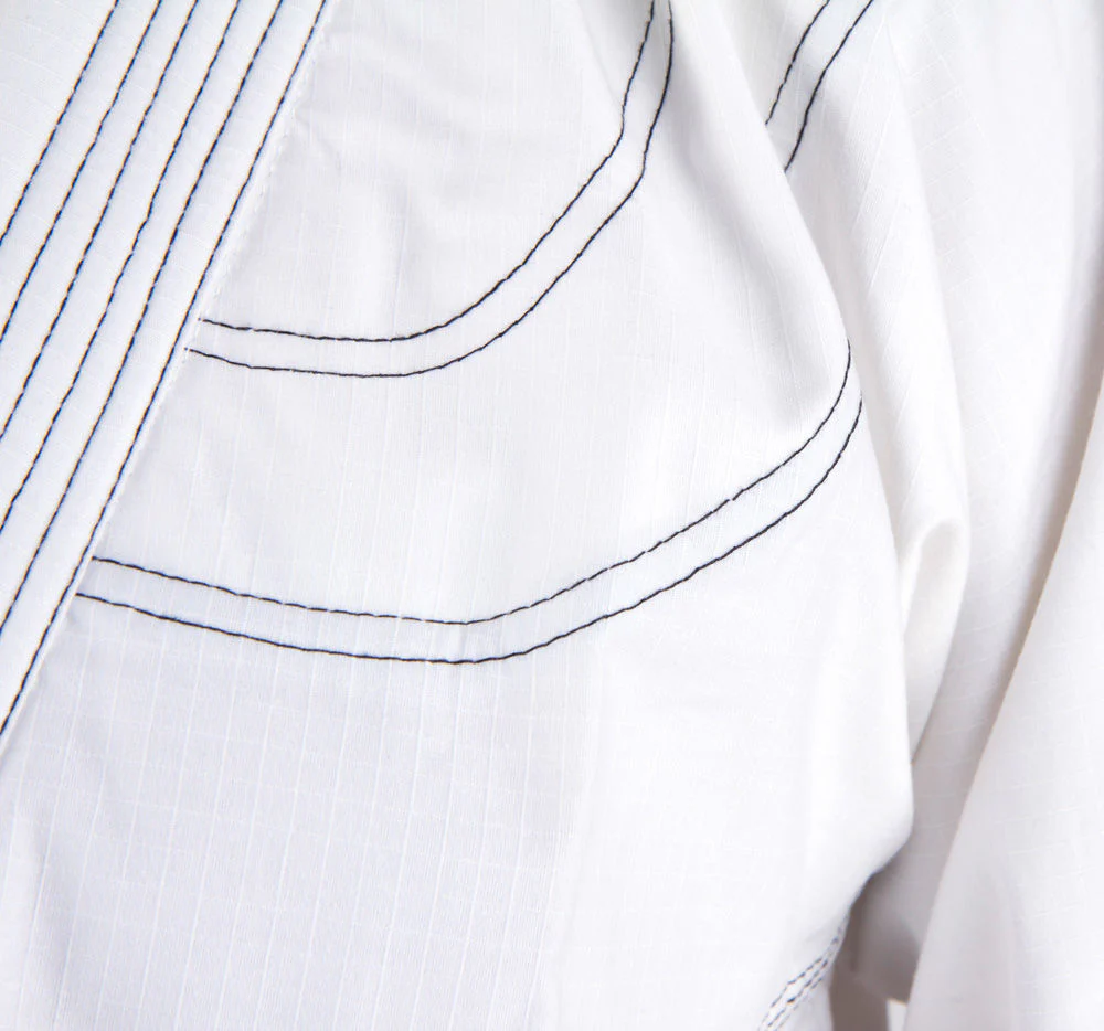 Perifecta BJJ Gi Ripstop Uniform - White - Image 3