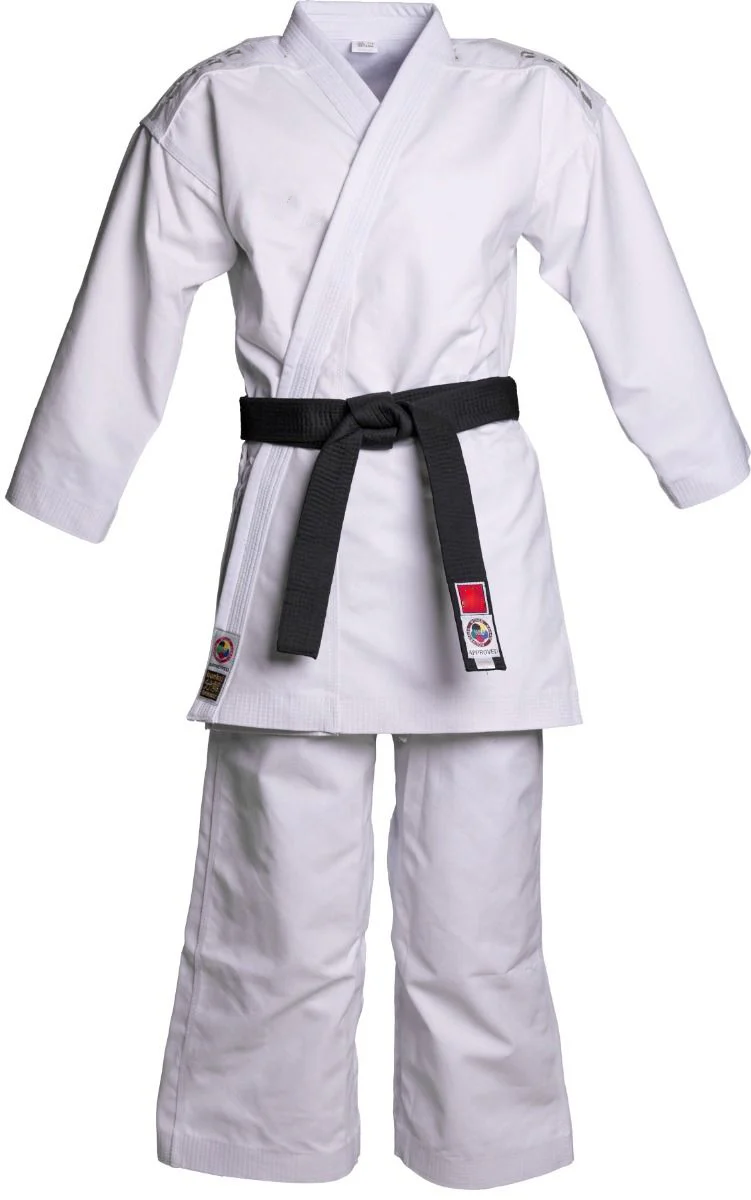 Karate-Gi Bunkai - WHITE EMBROIDERY