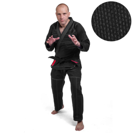 BJJ Gi Pearl Weave Uniform - black, BJJ